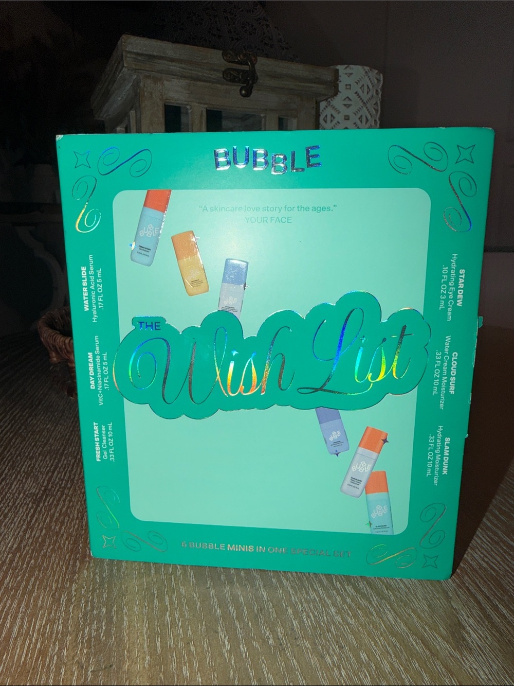 Bubble The Wish List Skincare Mini Set- Perfect for Travel or Sampling!! RV:$25!